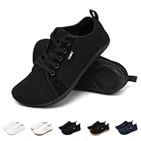 Geweo Barfußschuhe Sneaker Breite Walking Schuhe Barfuss ...